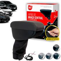 Apoio de Braço Argo Cronos 2017 Até 2023 E Strada 2021 Até 2023 C/ Usb