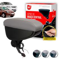 Apoio de Braço Celta 2001 Até 2016 E Prisma 2007 Até 2012 C/ Usb