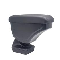 Apoio de Braço Chery Tiggo 2 2018 a 2020 material sintético Preto c/ Encaixe Porta Copos NAT - 500737