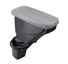 Apoio De Braço Chevrolet Cobalt Couro Cinza Costura Cinza