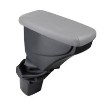 Apoio De Braço Chevrolet Cobalt Couro Cinza Sem Costura