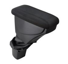 Apoio De Braço Chevrolet Cobalt Tecido Preto Costura Preta
