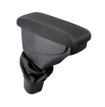 Apoio De Braço Chevrolet Onix Tecido Grafite Costura Cinza