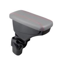 Apoio De Braço Chevrolet Tracker Couro Cinza Cost. Vermelha