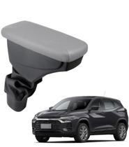 Apoio De Braço Chevrolet Tracker Couro Cinza Sem Costura Apoio De Braço Chevrolet Tracker Couro Cinza Sem Costura
