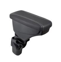 Apoio De Braço Chevrolet Tracker Couro Grafite Cost. Branca