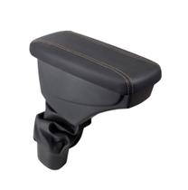 Apoio De Braço Chevrolet Tracker Couro Grafite Cost. Marrom