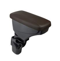 Apoio De Braço Chevrolet Tracker Couro Marrom Sem Costura