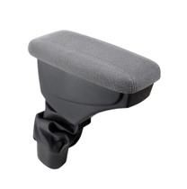 Apoio De Braço Chevrolet Tracker Tecido Cinza Costura Cinza