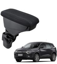 Apoio De Braço Chevrolet Tracker Tecido Preto Costura Cinza Apoio De Braço Chevrolet Tracker Tecido Preto Costura Cinza