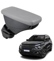 Apoio De Braço Citroen C3 Couro Cinza Sem Costura Apoio De Braço Citroen C3 Couro Cinza Sem Costura