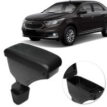 Apoio de Braço Cobalt 12/20 ONIX/ONIX PLUS 2020 2021 Ecologico Preto com Costura Preta