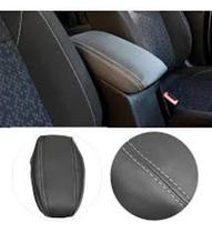 Apoio de Braço Cobalt Tecido Cinza com Costura ul