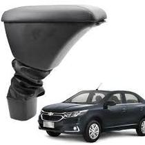 Apoio de braço Cobat material sintético preto com a costura laranja Apoio de braço Cobat material sintético preto com a costura laranja