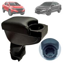 Apoio de Braço com Porta Copos para Argo, Cronos e Strada 2017 a 2023