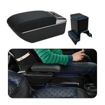 Apoio de Braço Console Universal Corsa Palio Saveiro Azul