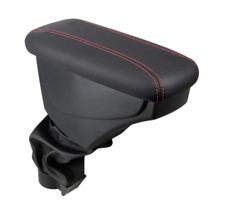 Apoio De Braço Cronos material sintético Grafite Cost. Vermelha