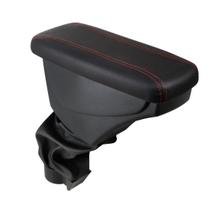 Apoio De Braço Cronos material sintético Preto Cost. Vermelha Apoio De Braço Cronos material sintético Preto Cost. Vermelha