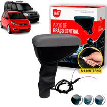 Apoio De Braço Encosto Doblo 2002 Até 2021 Idea 2006 Até 2016 C/ USB