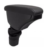 Apoio De Braço Encosto Onix e Prisma 2012 2013 2014 2015 2016 2017 2018 2019 Preto Com Linha Branca