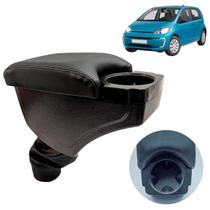 Apoio De Braço Encosto VW UP 2014 Até 2019 Porta Copo Cor Preto