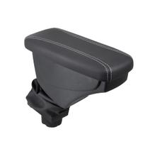 Apoio De Braço Fiat Punto Couro Grafite Costura Branca Apoio De Braço Fiat Punto Couro Grafite Costura Branca