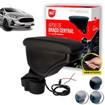 Apoio de Braço Fiesta Mexicano 2011 Até 2013 C/ Usb