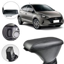 Apoio De Braço HB20/HB20S/HB20X 2012/ 2023Preto Costura Preta