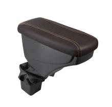 Apoio De Braço Nissan Kicks Couro Marrom Costura Marrom Apoio De Braço Nissan Kicks Couro Marrom Costura Marrom