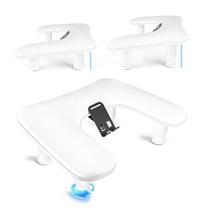Apoio de braço para manicure JODSONE em formato U com suporte para celular 360 Apoio de braço para manicure JODSONE em formato U com suporte para celular 360