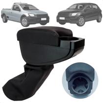 Apoio de Braço Preto Saveiro Gol Voyage G5 G6 G7 2013 Até 2018 2019 2020