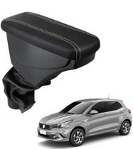 Apoio De Braço Strada material sintético Preto Cost. Branca Apoio De Braço Strada material sintético Preto Cost. Branca