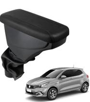 Apoio De Braço Strada material sintético Preto Cost. Preta