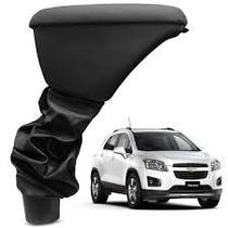 Apoio de braço Tracker material sintético preto com a costura preta Apoio de braço Tracker material sintético preto com a costura preta