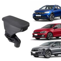 Apoio De Braço Volkswagen Polo Tecido Grafite Sem Costura