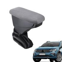Apoio De Braço Vw Saveiro Tecido Cinza Sem Costura