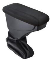 Apoio De Braço Vw Saveiro Tecido Preto Costura Preta