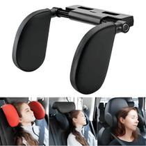 Apoio de Cabeça Automotivo Encosto Ergonômico para Banco de Carro Alívio para o Pescoço nas Estradas