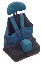 Apoio de Cabeça para Assento de Posicionamento Wenzelite Seat2Go Azul