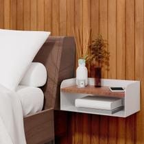 Apoio de Cabeceira em Aço Linha Home Padrão Morphi Design 45 Branco