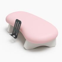 Apoio de Mão Braço para Manicure Semicurvo Pro com Suporte Celular integrado 10cm Altura Websales Nails