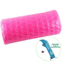 Apoio de Mão para Manicure Almofada Pink + Chaveiro CBRN18444 Apoio de Mão para Manicure Almofada Pink + Chaveiro CBRN18444