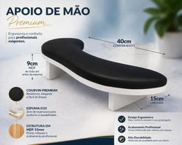 Apoio De Mão Para Manicure Ergonômico Profissional
