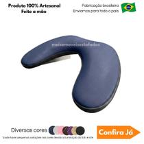 Apoio de Mãos Meise Móveis Ergonômico para Manicure Designer Estofado Luxo nails designer alongamento de unhas gel vidro tips