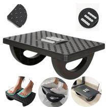 Apoio de Pés Ergonômico Antiderrapante Confortável Base Fixa para Escritório Casa e Home Office Saúde e Postura Apoio de Pés Ergonômico Antiderrapante Confortável Base Fixa para Escritório Casa e Home Office Saúde e Postura