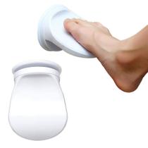 Apoio De Pés Suporte Descanso Multiuso De Parede Para Banheiro Com Ventosa Depilação Conforto