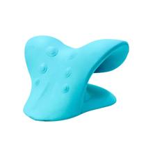 Apoio De Pescoço Maca Ortopedico Ombro Relaxador Dor Azul Apoio De Pescoço Maca Ortopedico Ombro Relaxador Dor Azul