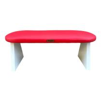 Apoio De Punho / Mão Para Manicure Em Mdf Profissional VERMELHO