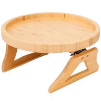 Apoio De Sofá Oval Ajustável Porta Copos E Objetos Em Bambu Apoio De Sofá Oval Ajustável Porta Copos E Objetos Em Bambu