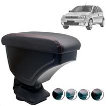 Apoio Descanso Braço Corsa Hatch Max 2007 2008 Preto Com Linha Vermelha